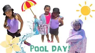 Summer Day with My Family! Pool Time + Yummy BBQ 🌭🏖️ #lifewithkaylee671 #summer
