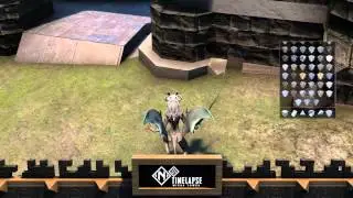 Timelapse of a Weird Tower - CUBE - Camelot Unchained