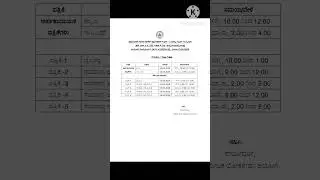 KAS MAINS TIME TABLE | #kas2025 #kpsc #karnataka