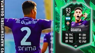 93 SHAPESHIFTERS MARTINEZ QUARTA PLAYER REVIEW - FIFA 22 ULTIMATE TEAM
