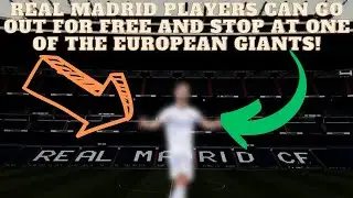REAL MADRID PLAYERS CAN GO OUT FOR FREE AND STOP AT ONE OF THE EUROPEAN GIANTS!