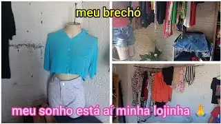 1 video do ano de 2026 meu brech&oacute; meu sonho 🙏😊