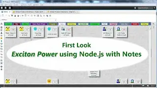 First Look: Exciton Power using Node.js with HCL Notes