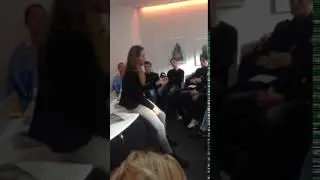 Talk with WDKA students at the FB69 Gallery Cologne