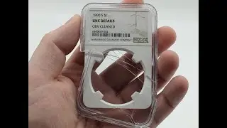 Как выломать монету из держателя NGC (сляба)