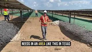 Mark in Texas Solar farm talking Erosion