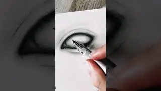 How to make horror eye #artwork #cr#horroreye #art #horror #trending #viral #short by #artshop