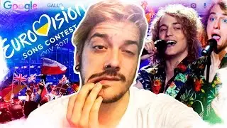 Manel Navarro y el Gallo de Eurovisi&oacute;n 2017 - Espa&ntilde;a.