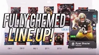 FULLY CHEMED OUT LINE UP! TIER 6 CHEMS ON OFFENSE AND DEFENSE!| MADDEN 19 ULTIMATE TEAM
