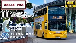 [Belle Vue Coaches: 288 Manchester Airport to Altrincham via World Freight Terminal] ADL Enviro400