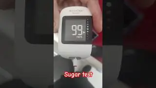 Blood glucose test #ytshorts #viral #trending #bloodtest #sugartest