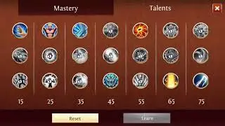 Mage talent tree setup! O&C