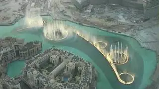 Fountains Lake Dubai from 