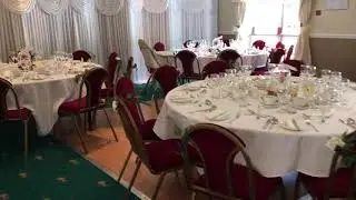 Romantic Disney style wedding at Hatfeild Hall Stanley Wakefield West Yorkshire ...wedding venue
