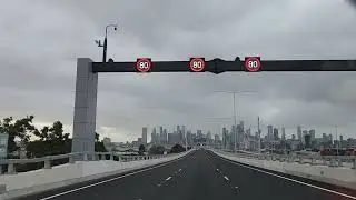 Driving through the West Gate Tunnel (Inbound) | Full POV