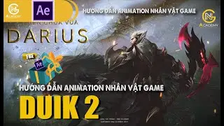 B&agrave;i 10.5 Tạo Animation cho nh&acirc;n vật game DARIUS II After Effects Duik 2 Tutorial