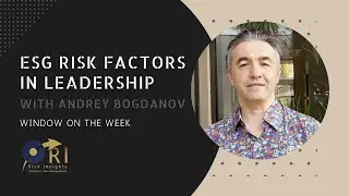 Window on the Week: S03E11 - ESG Risk Factors in Leadership