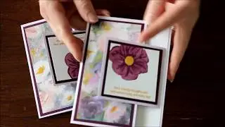 How To Create a Double Fold Card Using the Perennial Essence Suite - Laura's Stamp Pad