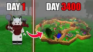 3400 Days to Build a Best Base in 99 Nights in The Forest