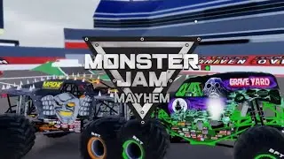 Monster Jam Mayhem season 1 preseason Nashville