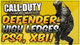 AW GLITCHES: 2 AWESOME HIDING SPOTS AND HIGH LEDGES FOR DEFENDER! - (PS4, XB1!!)