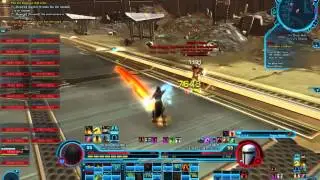 SWTOR 55 Sentinel Combat 1v1 World PvP 2.10.2
