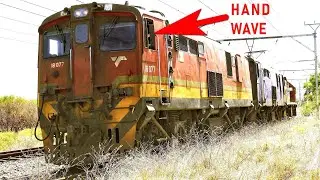 Friendly cab crews and more light running TRANSNET locomotives | Train South Africa