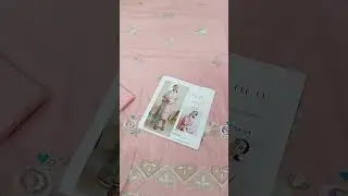 Комплект из 3 частей (не сшитый) из роскошной ткани Lawn с вышивкой Coco от Zara Shahjahan - розо...
