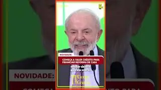 Lula anuncia cr&eacute;dito para pobres aumentarem suas casas