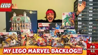 MY LEGO MARVEL BACKLOG!!!