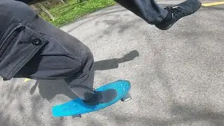 Apr 14 - Skating Olentangy Trail, Whetstone to Antrim (Penny board)