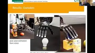 Robert Haschke (Bielefeld University) - Tactile-servoing based manipulation
