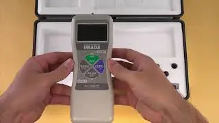 Imada DS2-110 Force Gauge: Basic Operations