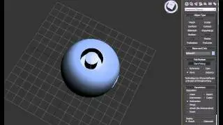 Autodesk 3DS Max 2010 How to use ProBoolean subtraction tutorial 2.avi