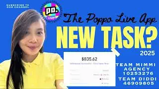 NEW TASK KAY POPPO 2025 lNEWUSER GUIDE lMimmiShane #youtube #earnmoneyonline #earncash #poppoliveapp