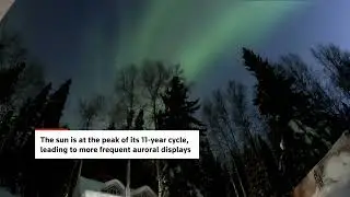 Timelapse captures aurora dazzling Alaska's night sky | REUTERS