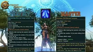 C9 Global ► Merkasim Skill Manual, Tempest『Master』Grade Skillbook Damage Test - Warden Gameplay