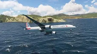 World's most beautiful landing of a boeing 777 airplane eps. 05