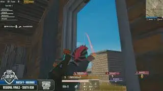 PWPxT2kcharii 1v4 against 7seaEsport | Pmco South Asia Regionals final |