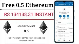 Best Ethereum Mining Site For FREE !! | Earn Free Ethereum | 0.5 eth Signup Bonus!