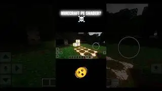 Revolution Visuals Minecraft Pe Shader ? ☠️ #minecraft #shorts