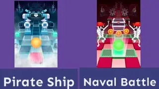 Rolling sky - Pirate ship and Naval Battle