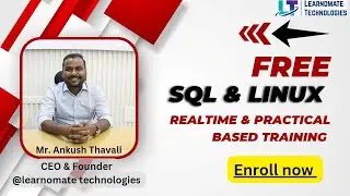 Enroll for Free SQL & Linux Training | Real time & practical based Training