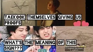 Taekook Analysis: VKook Secret Sign And Language Of Love | Taekook Is Real