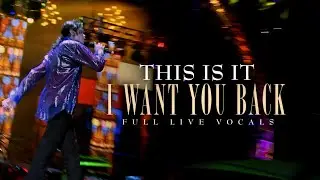I WANT YOU BACK (FULL LIVE VOCALS) - THIS IS IT - Michael Jackson [A.I]