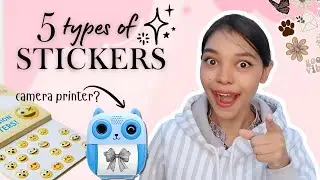 I Tried 5 Types of Stickers _ Using a Camera Printer? 🤯 | Part 2