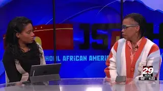 Community Conversation: Andrea Douglas with the Jefferson School African American Heritage Center...