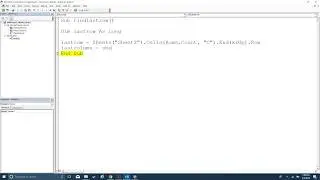VBA: Defining the size of your data (last row and last column)