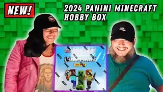 NEW 2024 PANINI MINECRAFT ⛏️ HOBBY BOX  BIG HIT!