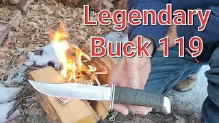 Специальный нож Buck 119. Нож Buck.